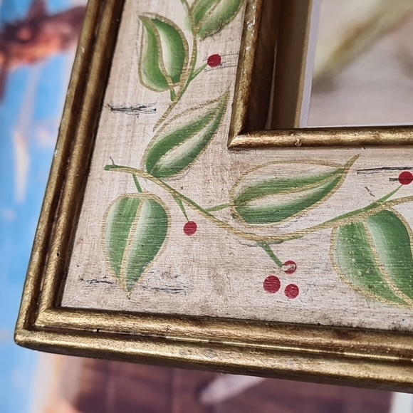 Black-Capped‎ Chickadee Cute Bird Floral Framed Art Print - Picture 7 of 10